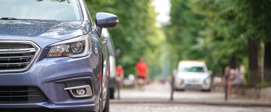 Cars Parked on the Street