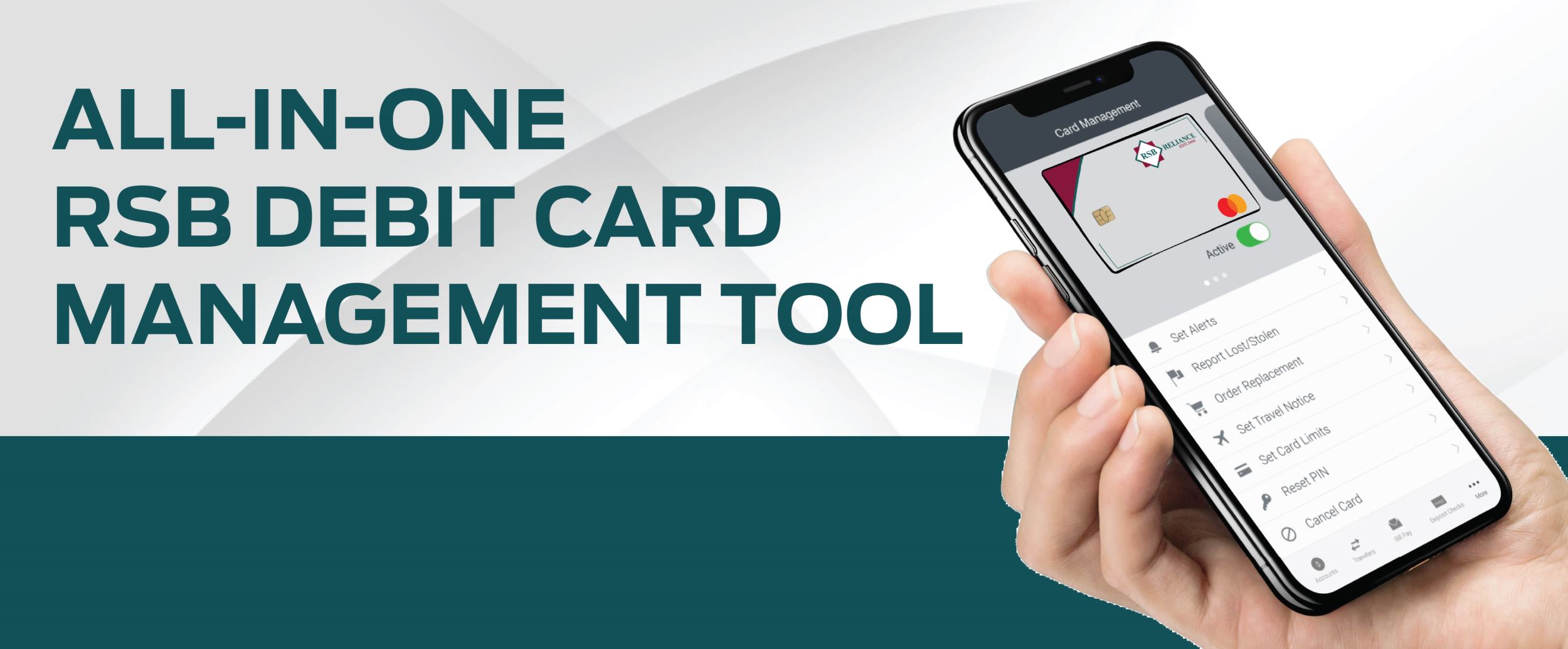 Card Management - Reliance State Bank
